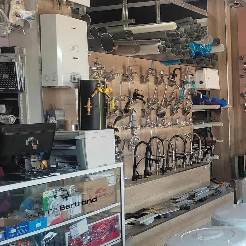 Atelier de Maxime Bertrand, plombier à Viroflay, dans les Yvelines